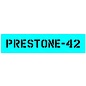 Stencils & Stickers Prestone-42 Stencil