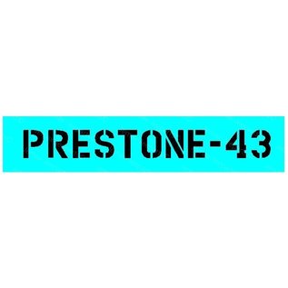 Stencils & Stickers Prestone-43 Stencil