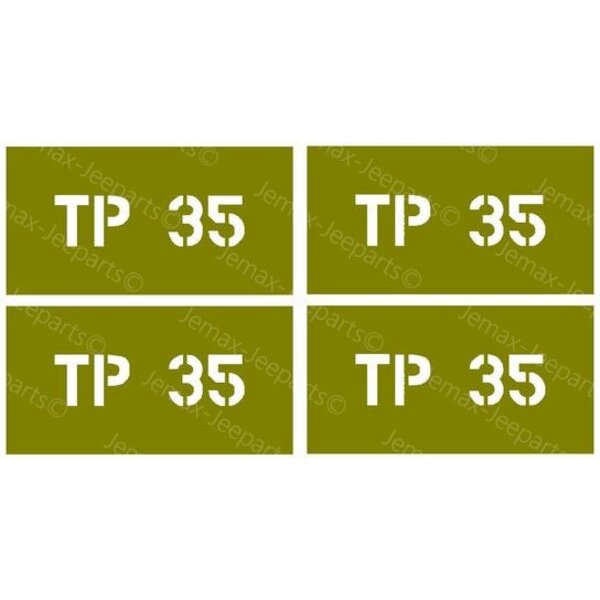 Army Car Parts Products Reifendruck TP35