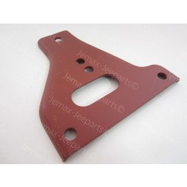 Willys MB Gusset front bumper plate RO