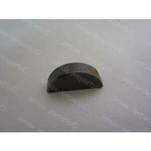 Key Crankshaft pulley and pedal shaft
