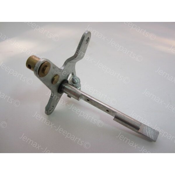 Willys MB SHAFT, carburator throttle, w/lever assy (Oversize)