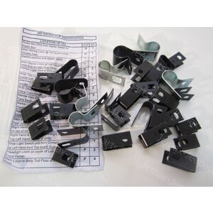 MB Wiring clip identification set