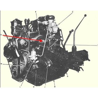 Willys MB C Manifold Assembly