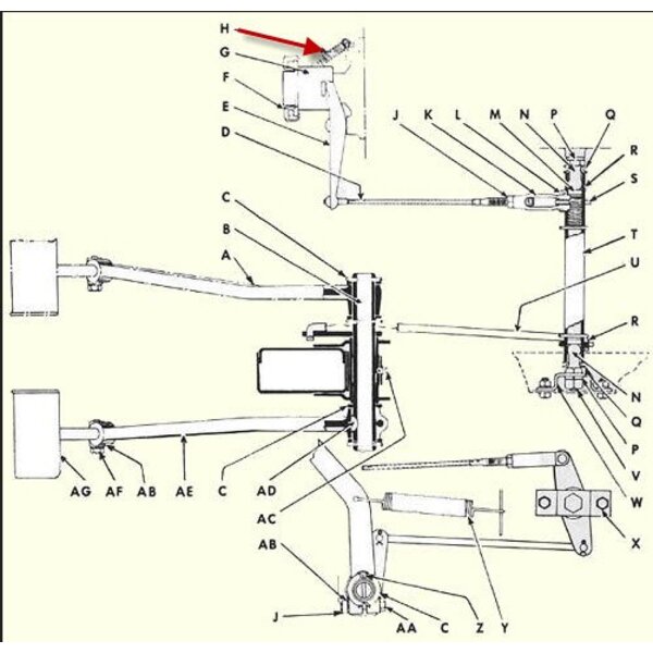 Willys MB SPRING, clutch release bearing