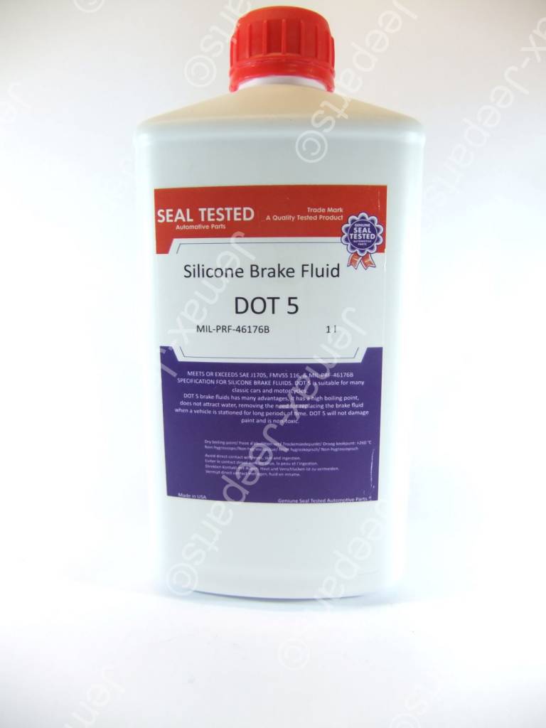 Silicon brake fluid 1Liter JemaxJeepparts