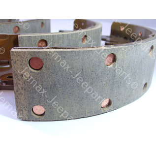 M38A1/Nekaf M38A1 Brake shoes + lining set