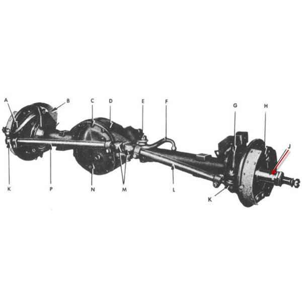 Seal Tested Automotive Parts  Spindle Assembly