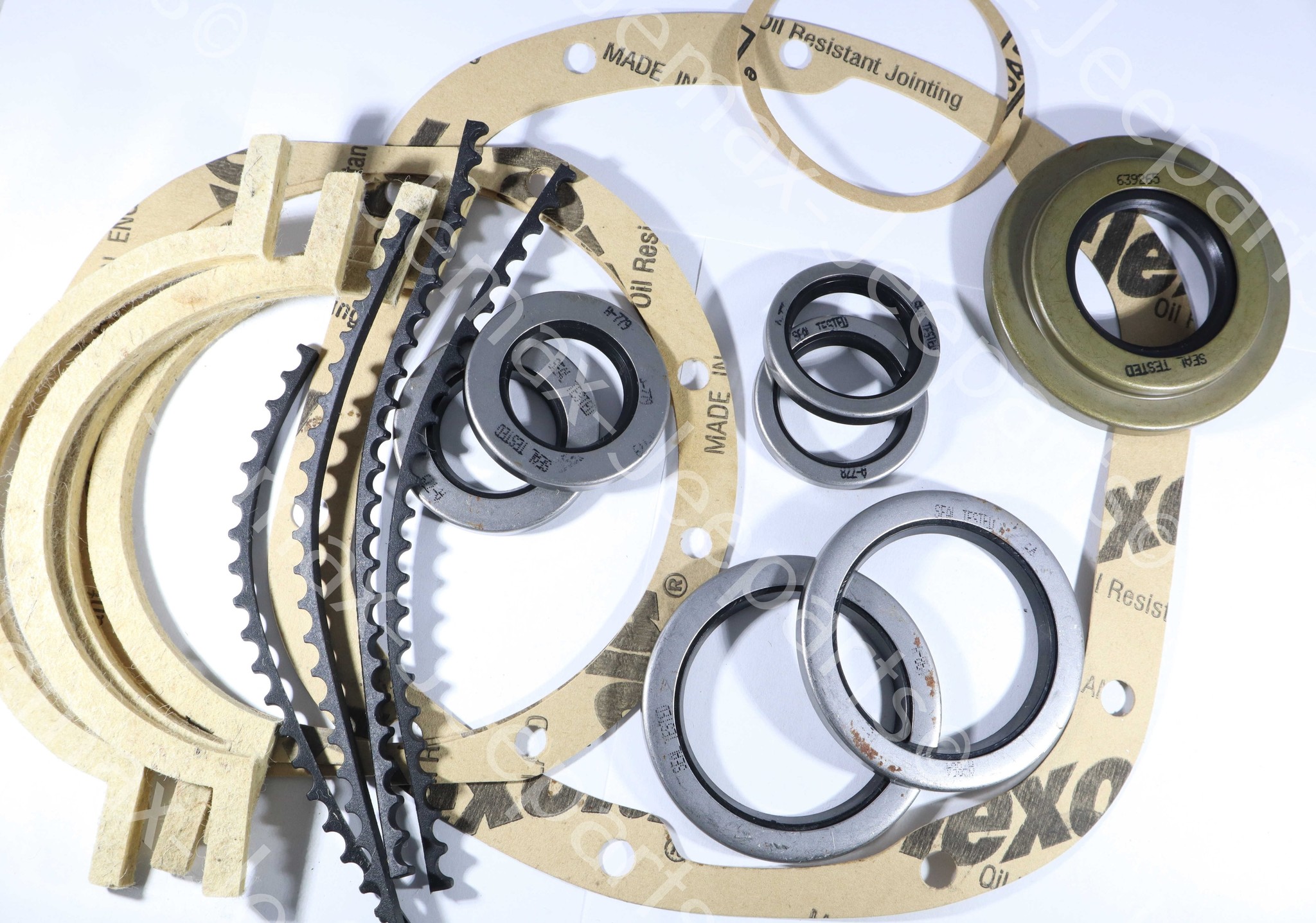 Front axle gaskets and seals kit JemaxJeepparts
