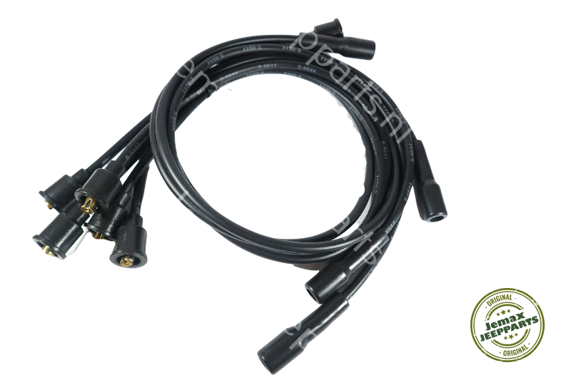 Willys CJ Ignition Cable Set (extra long) JemaxJeepparts