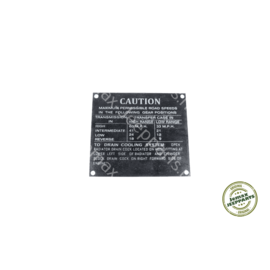 Stencils & Stickers Willys MB Dataplate Caution