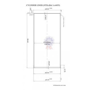 Willys MB Cylinder sleeve with collar