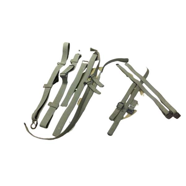 Army Car Parts Products Canvas Complete Strap Set Willys MB, Ford GPW, M201 Early