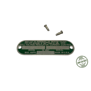 Decal Autolite 12V Regulator