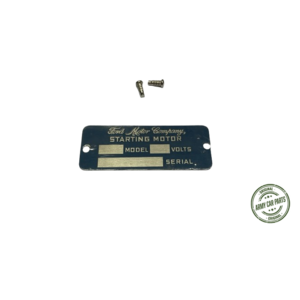 Decal Ford Starter Motor
