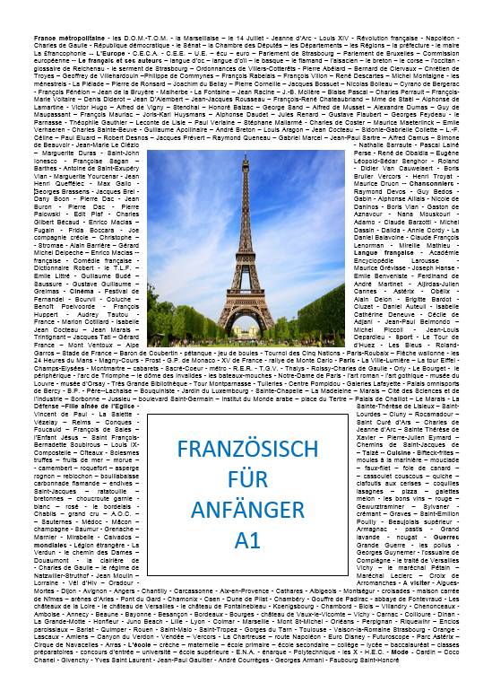 Französisch für Anfänger DE-FR (GeR-A1) - CommArt International nv