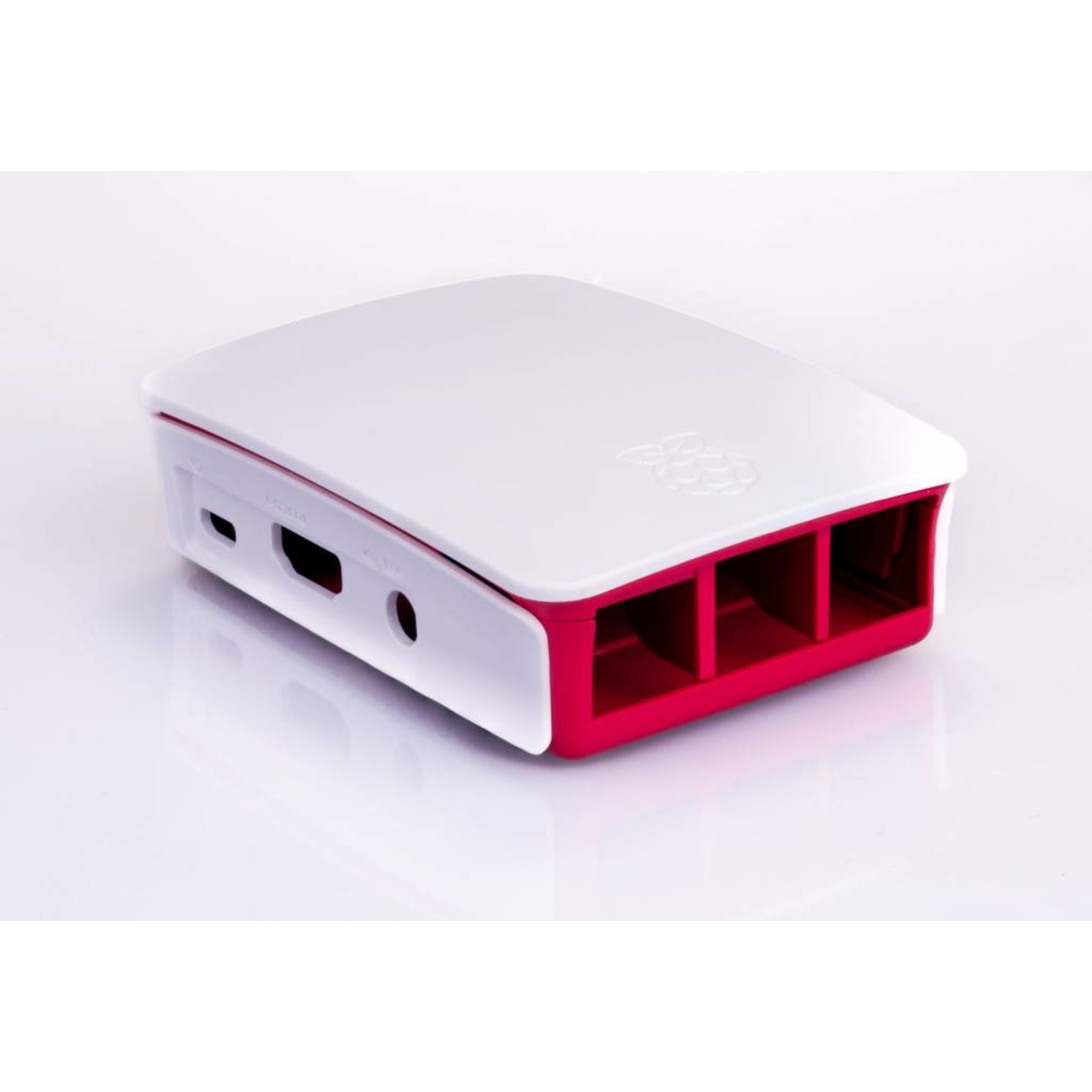 Raspberry Pi Behuizing voor Raspberry Pi 3B(+)  - Rood/Wit