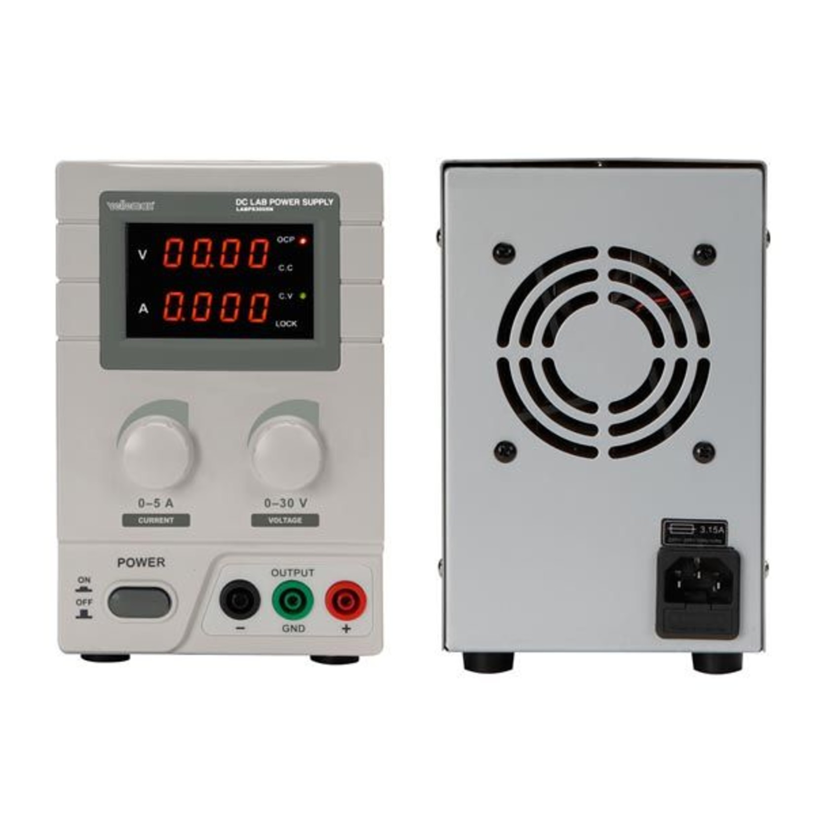 Alimentation de laboratoire double - 0-30v