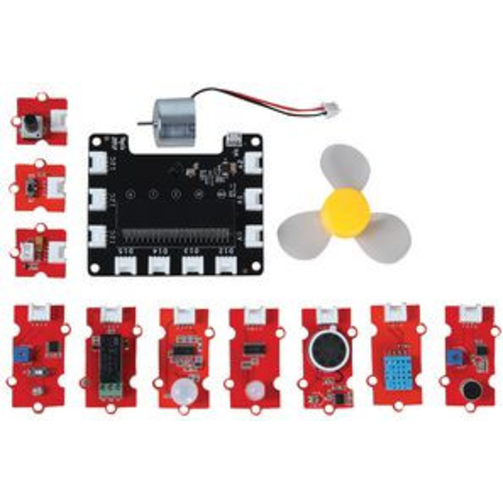 mi:node Kit de développement pour micro:bit, 10 x modules de capteurs