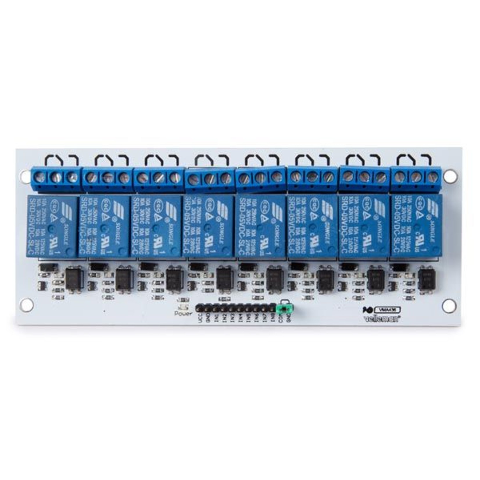 Velleman 8 channel relay module