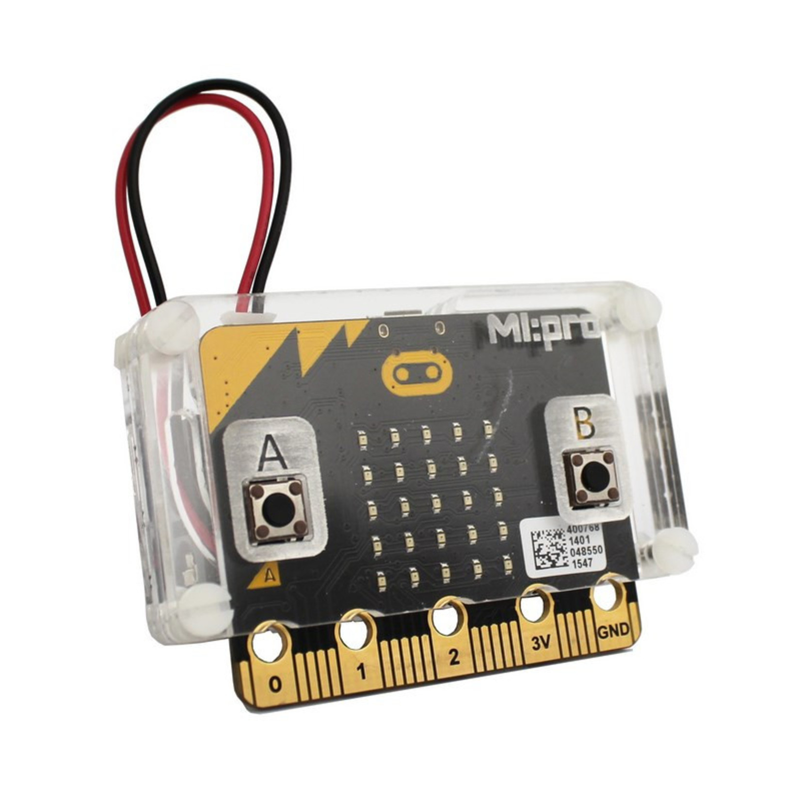 Kitronik MI:pro Protector Case for the BBC micro:bit - Clear