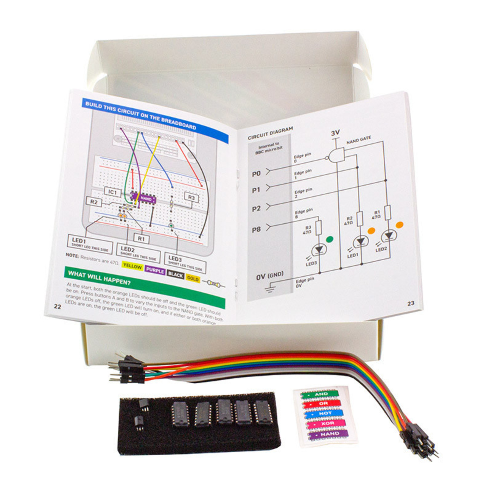 Kitronik Digital Logic Pack for Kitronik Inventor's Kit