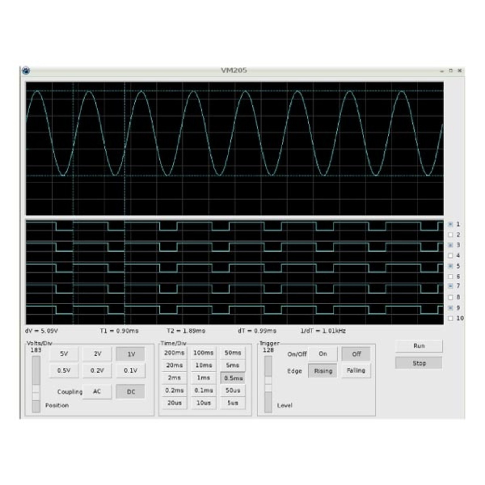 Velleman OSCILLOSCOPE AND LOGIC ANALYZER SHIELD FOR RASPBERRY PI