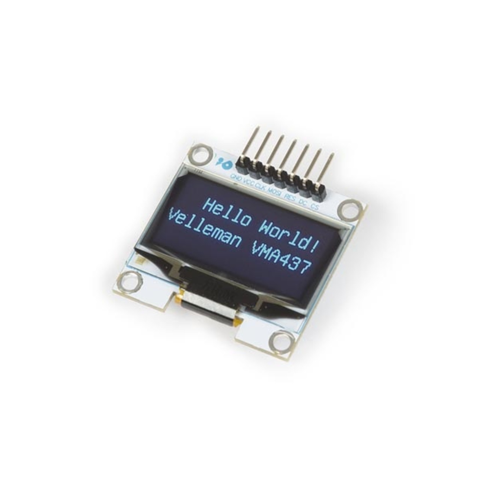 Velleman écran OLED 1.3" pour Arduino® ( SH1106 driver SPI)