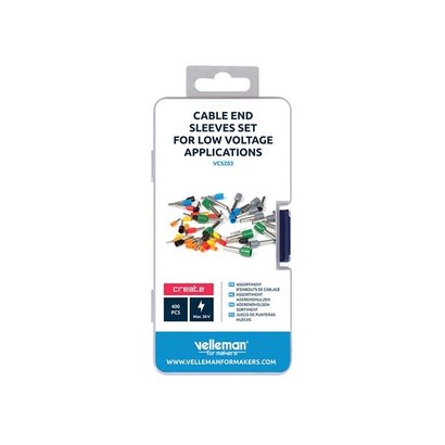 Velleman Assortiment adereindhulzen voor laagspanning