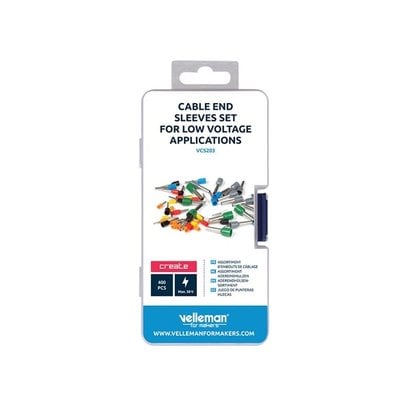 Velleman Cable end sleeves for low voltage applications