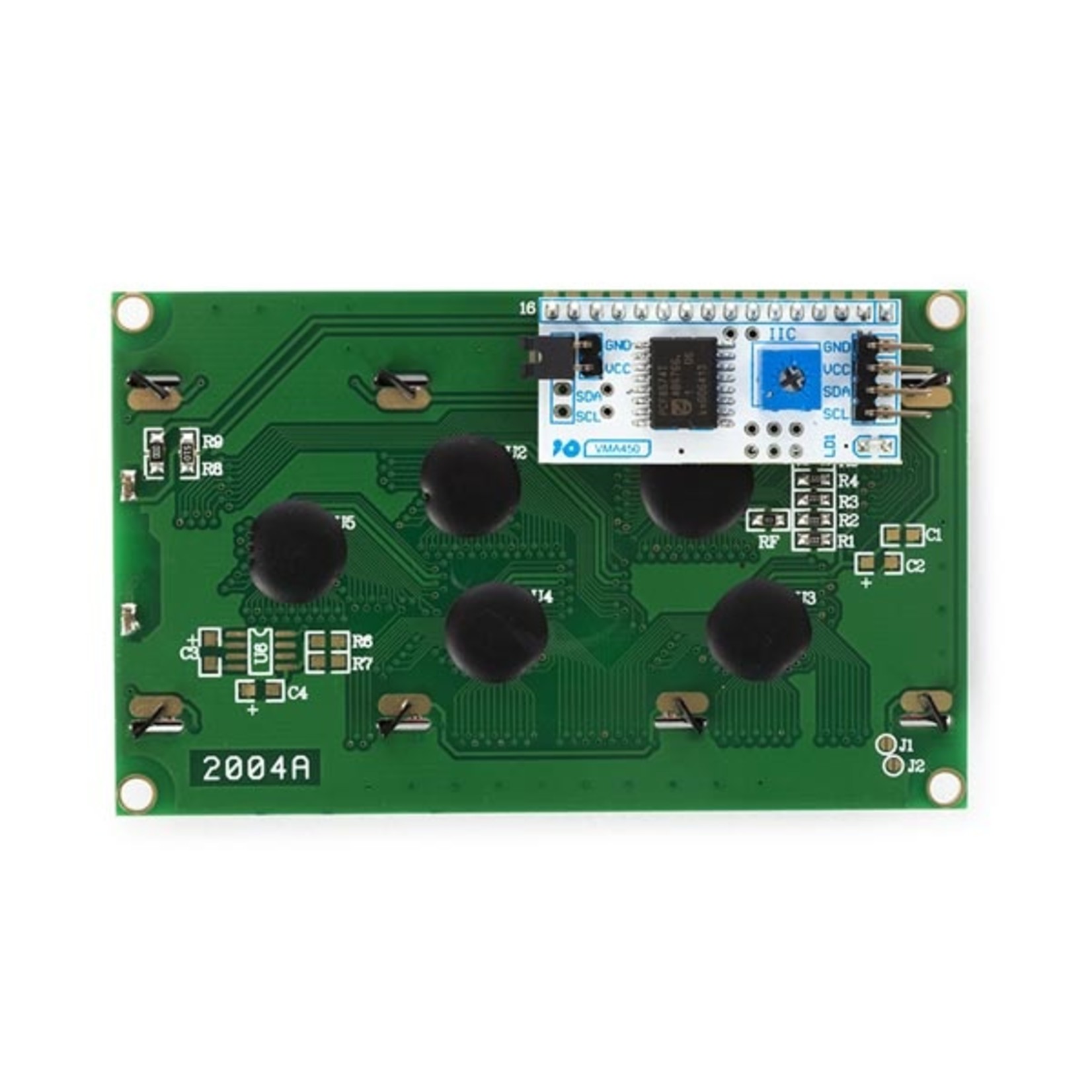 Velleman MODULE LCD 20x4 I²C POUR ARDUINO® - RÉTROÉCLAIRAGE BLEU