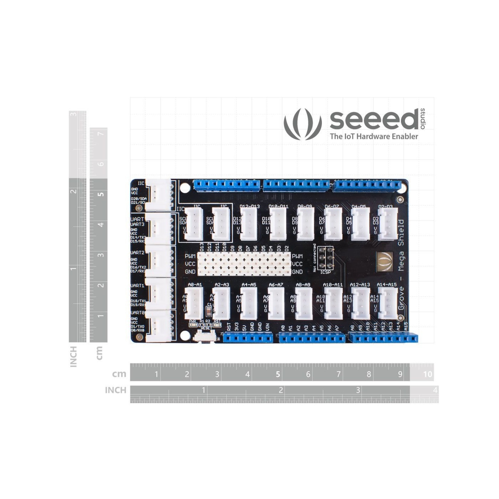 Seeed Grove Shield v1.2 for Arduino Mega