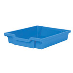 Gratnells Shallow F1 Tray Cyan Blue