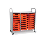 Gratnells Callero Plus  driedubbele kolom Trolley Set