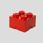 LEGO® Boîte de rangement brique LEGO 2x2 rouge