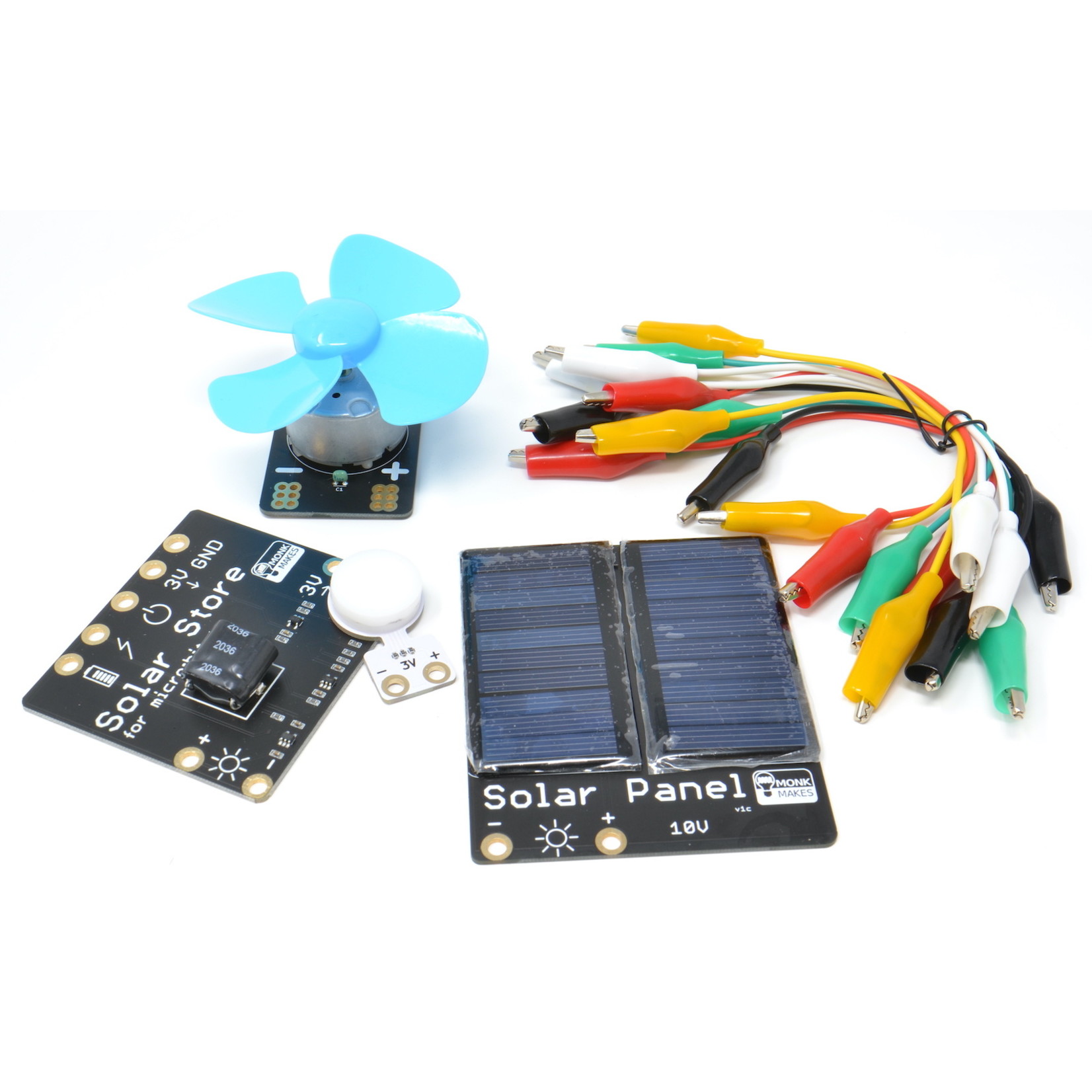 MonkMakes Kit pour micro:bit  pour expérimenter avec l'énergie solaire