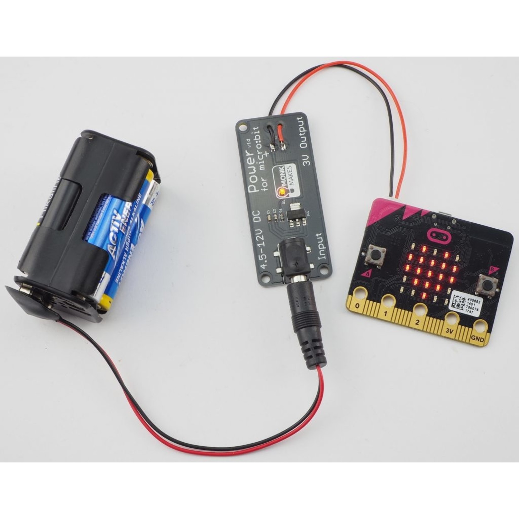 MonkMakes Voeding voor micro:bit