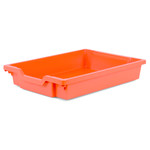 Gratnells Shallow F1 Tray Tropical Orange