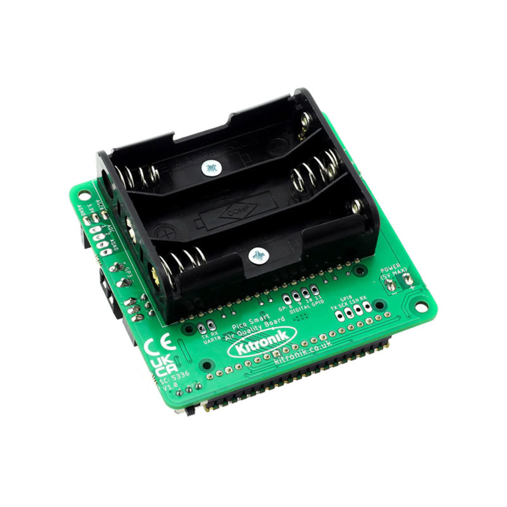 Kitronik Air Quality Datalogging Board for Pico