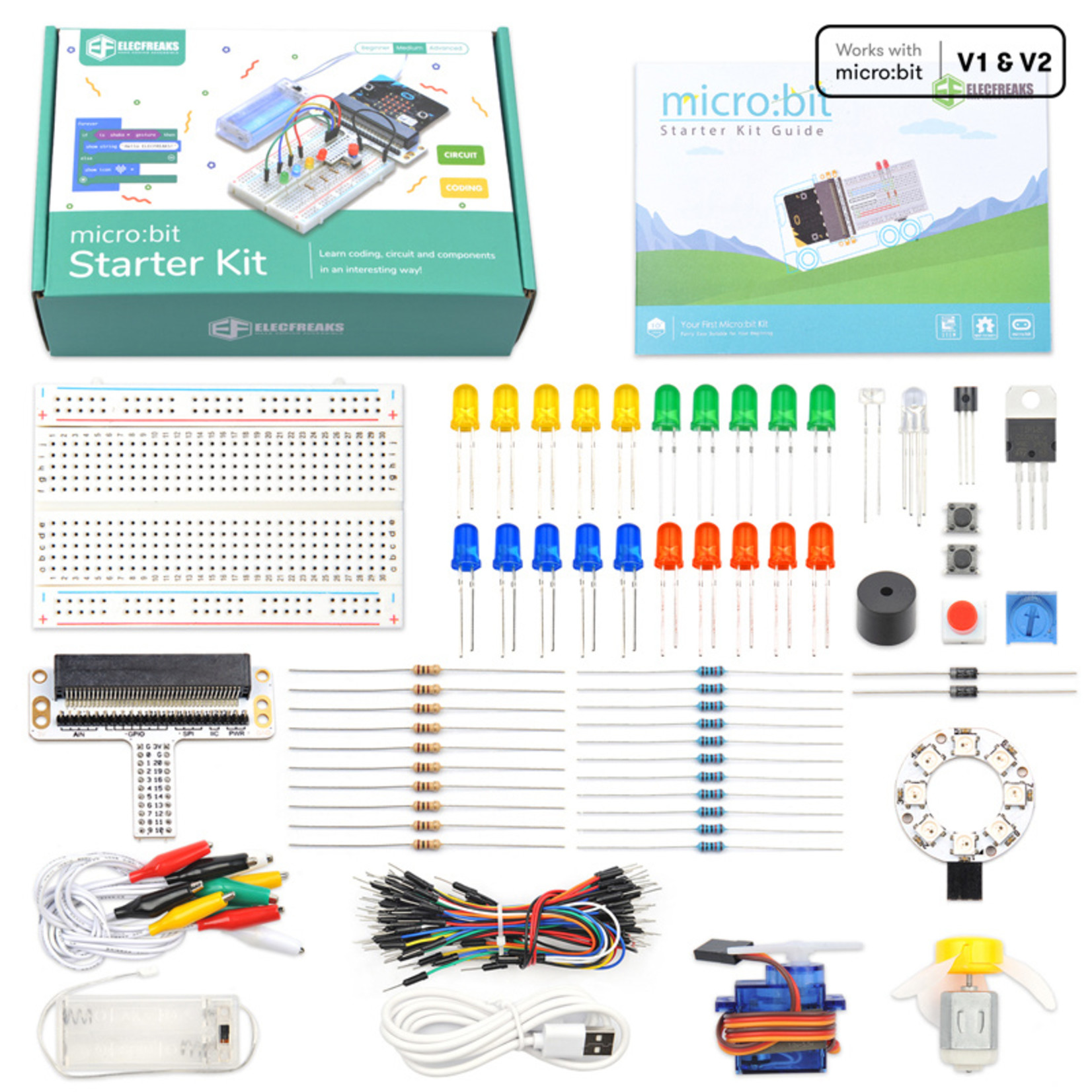 Elecfreaks Micro:bit Starter Kit (Without Micro:bit board)