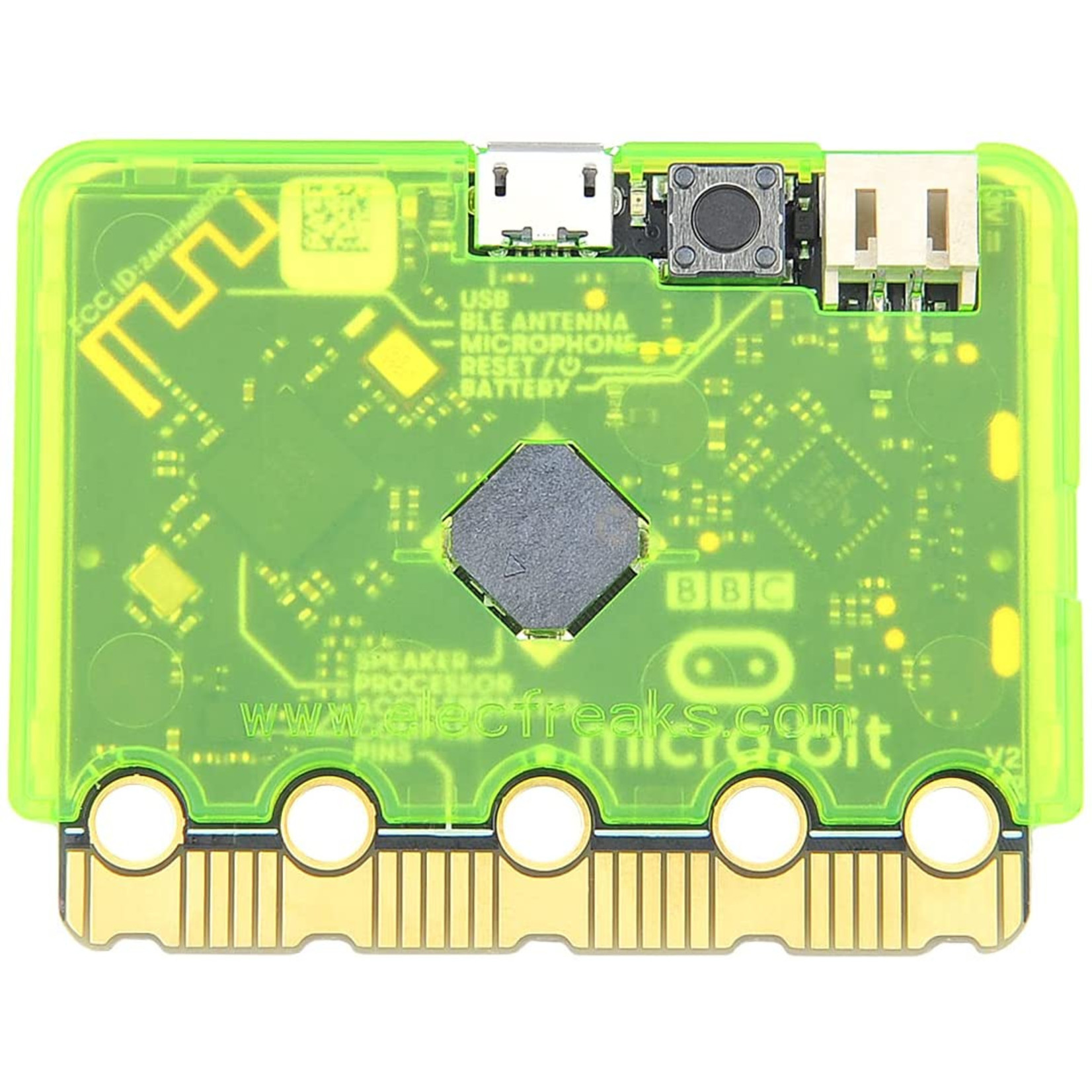 Elecfreaks case for V2 micro:bit - Green