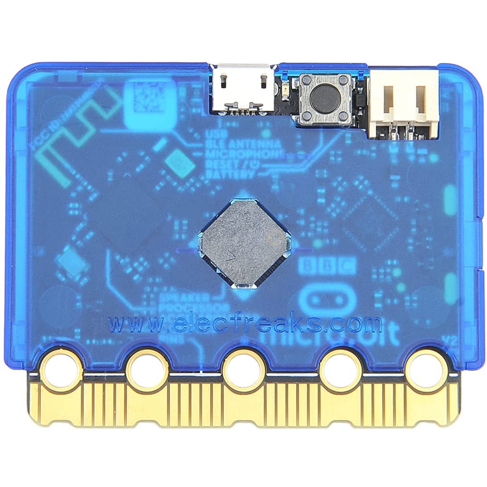 Elecfreaks étui micro:bit V2 - Bleu