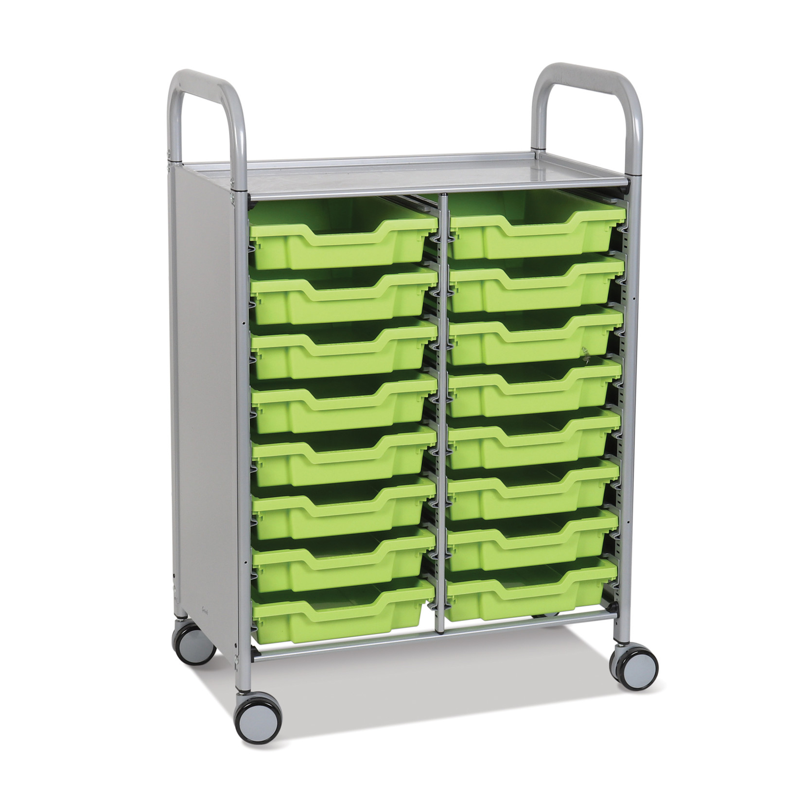 Gratnells Callero Plus Double Column Trolley Set