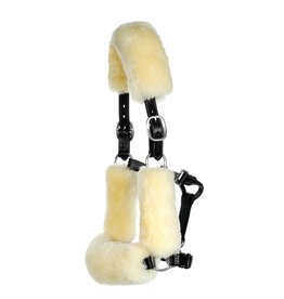 KM Elite Products Sheepskin headstall set