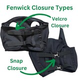 Fenwick Equestrian Fenwick Liquid Titanium mask with ears and velcro closing