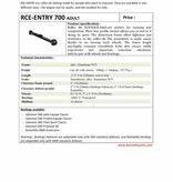 RCE 700 Ski roues Adulte Initiation - Aluminium