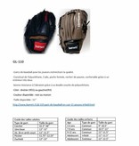 GL-110 gant de baseball en cuir, 11 "(pouces), Infield, noir