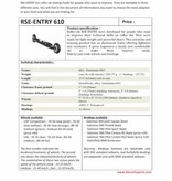 RSE-530 Ski roues initiation NOIR