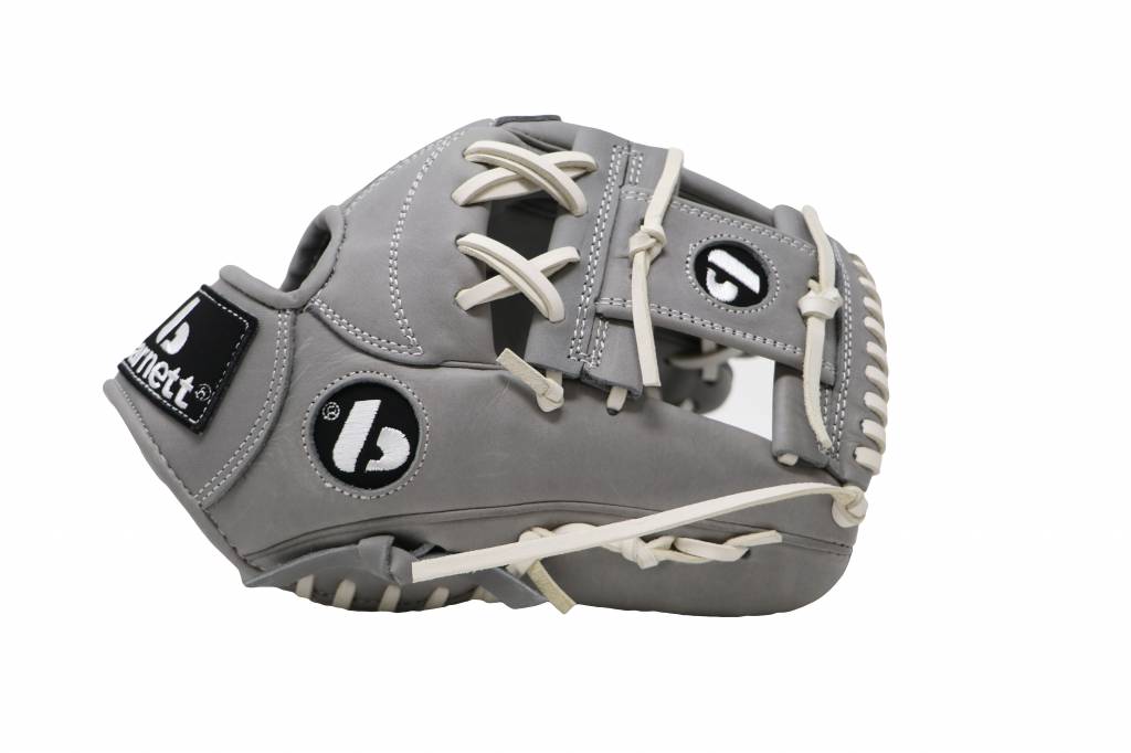 FL-115 gant de baseball cuir haute qualité infield/outfield 11", gris clair
