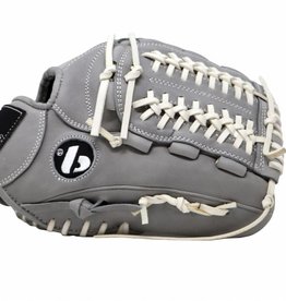 FL-120 gant de baseball cuir haute qualité infield/outfield/pitcher 12", gris clair